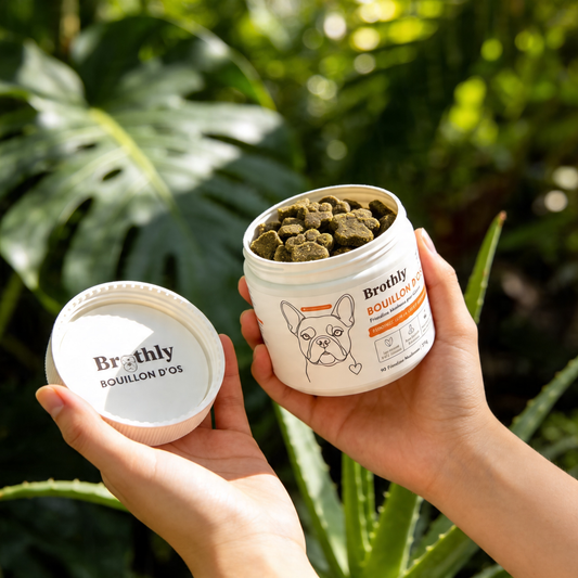 Brothly Friandises au Bouillon d'Os – Santé Articulaire & Bien-Être pour Chiens