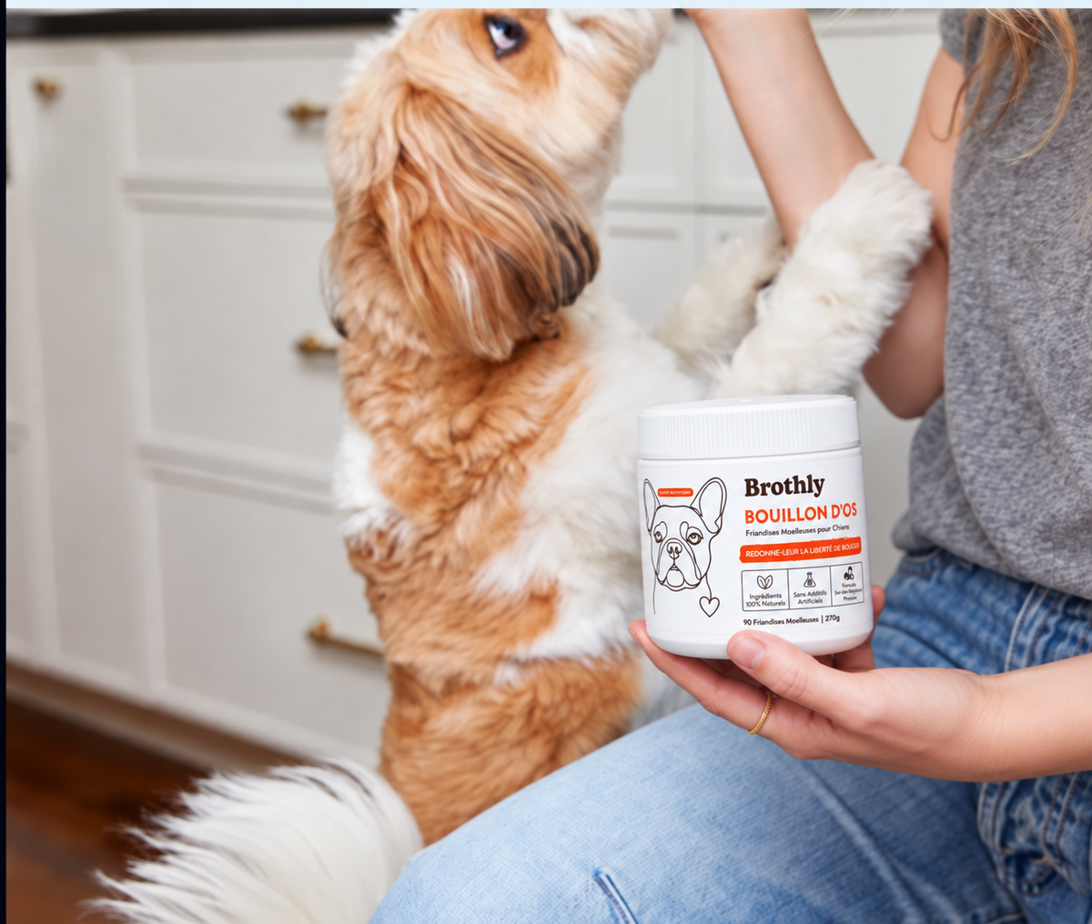 Un chien en pleine forme, ce n'est que le début...